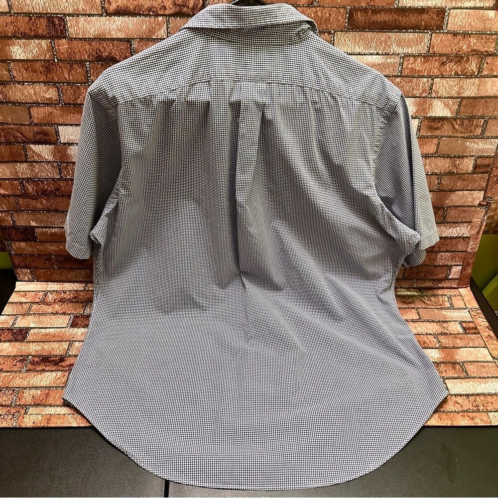Ralph Lauren Classic Fit Shirt dress Striped short sleeve size L - Picture 2 of 9